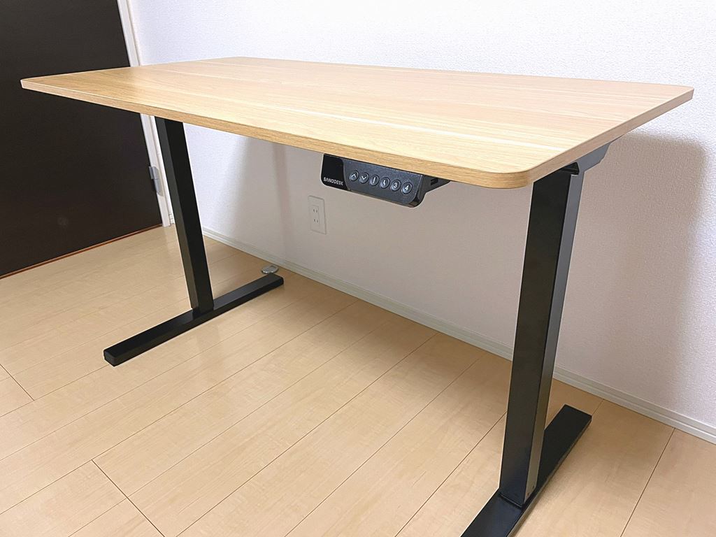 3万円以下で買える電動昇降デスク Sanodesk E150 をレビュー これはコスパ最強だわ Pr パソコンの教科書